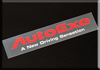 日日本AUTOEXE MAZDA(萬事得,馬自達) Mazda Biante (SkyActiv,創馳藍天,iSTOP,CC,CCFFW,CCEFW,CC3FW,CCEAW)汽車動力升級改裝零件  AutoExe Message Logo Sticker Message Logo 貼紙A11900-03