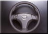 饻AUTOEXE MAZDA(UƱoB۹FB@T۹F) Mazda6( ۹F6B6BM6BATENZABATENZA WAGONBGGBGY)˳ Steering Leather Wrap yLu֮M 1360-08