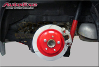 饻AUTOEXE MAZDA(UƱo,۹F) Mazda Biante (SkyActiv,йŤ,iSTOP,CC,CCFFW,CCEFW,CC3FW,CCEAW)TʤOɯŧ˹sw˹ Rear Brake Rotor Disc ᭢O(٨L) MCR555S