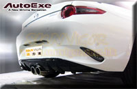 饻AUTOEXE MAZDA(UƱo,۹F,@T۹F) Mazda MX-5 (Roadster,Miata,Euno,ND,ND5RC)TʤOɯŧ˹sw˹ Rear Diffuser Spoiler Splitter Us(U) MND2400