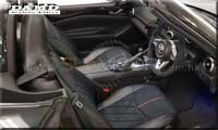 饻MazdaSpeed MAZDA(UƱo,۹F,@T۹F) Mazda MX-5 (Roadster,Miata,Euno,ND,ND5RC)TʤOɯŧ˹sw˹ Damd Leather and Suede Seat Cover u+֮M