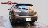 KNIGHTSPORTS JAPAN MAZDA3 | M3 | AXELA  (BL,BLFFW,BLEFW,BL5FW,BLEAW,BLFFP,BLEFP,BL5FP,BLEAP,Istop,SkyActiv) modification car performance tuning motorsports automotive racing automovtive part Performance Upgrade Project Rear Bumper Cover KZG74331