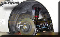 饻KnightSports MAZDA(UƱo,۹F,@T۹F) Mazda MX-5 RF (Roadster RF,Miata RF ,Euno,NDRF,NDERC)TʤOɯŧ˹sw˹ Adjustable Suspension Coilover Kit KZD51451R
