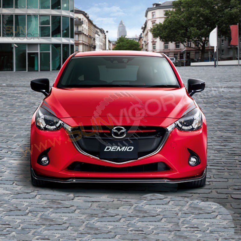 Sun Vigor Online 2015+ Mazda2 [DJ] MazdaSpeed Front Bumper Lip Spoiler QDJ150AH0PZ