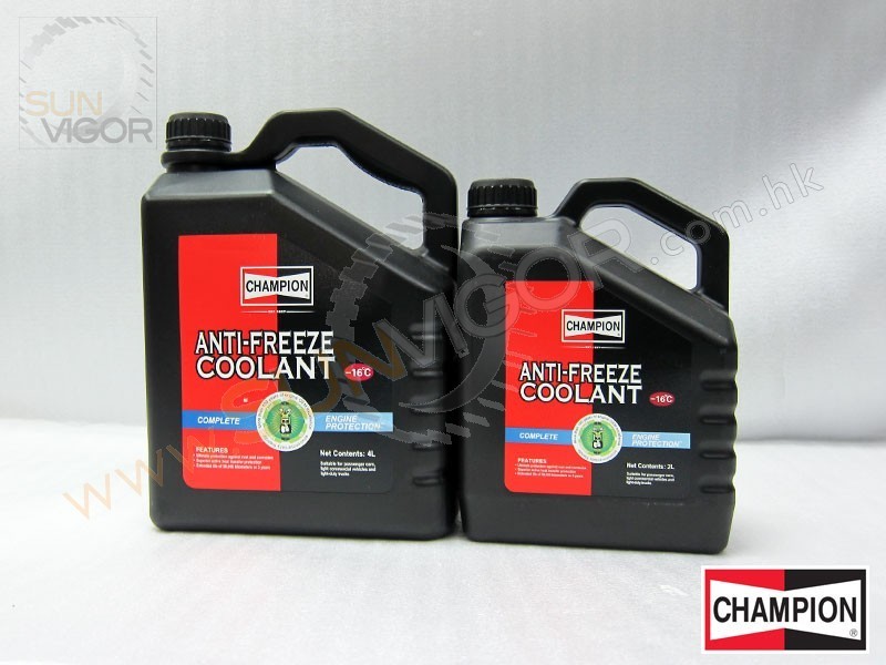 CHAMPION Anti Freeze Coolant Red CC16R4L