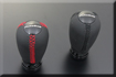 ձ AutoExe MAZDA(µ,Դ,һԴ,Դ)Ʒƣװ, ,,,ǿ Leather Shift Knob (Red Trim)Ƥͷ(ŵͷ) () A1396-03