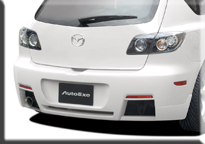 AutoExe Front Grill fits 03-06 Mazda3 [BK]