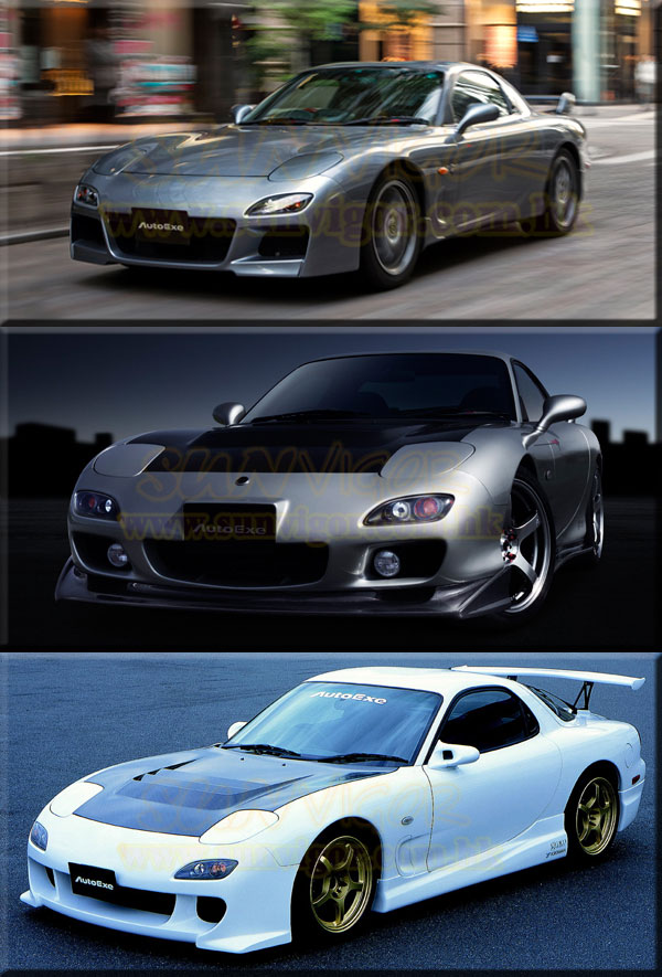 日本AUTOEXE MAZDA(萬事得,馬自達) RX-7 (RX7,FD,FD3S,13B,Rotary,轉子)汽車動力升級改裝零件