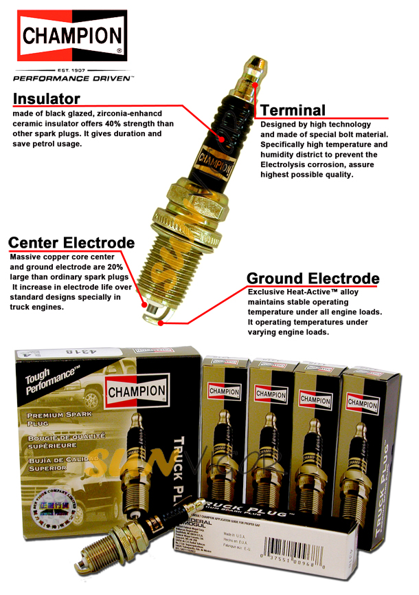 Champion Truck Plug spark plugs