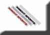 饻KNIGHTSPORTS (Mh) MAZDA(UƱo,۹F,@T۹F) Mazda MX-5 (Roadster,Miata,Euno,NC,NCEC)TʤOɯŧ˹s   KnightSports Logo Sticker ЭPK ()KOD-91101