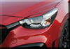 饻KNIGHTSPORTS (Mh) MAZDA(UƱo,۹F,w۹F) Mazda2 (2,۹F2,DEMIO,iSTOP,SkyActiv,йŤ,DJ,DJ5FS,DJ5AS,DJ3FS,DJ3AS) TʤOɯŧ˹s Front Bumper Grill Headlight Flller Trim Panel Set On(Ѩϲn)KZD-75122