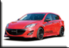 饻KNIGHTSPORTS (Mh) MAZDA(UƱo,۹F,w۹F) Mazda3(3,۹F3,Pu,M3,AXELA,SkyActiv,йŤ,BL,BLFFW,BLEFW,BL5FW,BLEAW,BLFFP,BLEFP,BL5FP,BLEAP,BL3FW) TʤOɯŧ˹s Front Bumper & Gril Y(e])+n() KZG-71301