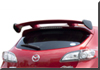 饻KNIGHTSPORTS (Mh) MAZDA(UƱo,۹F,w۹F) Mazda3(3,۹F3,Pu,M3,AXELA,SkyActiv,йŤ,BL,BLFFW,BLEFW,BL5FW,BLEAW,BLFFP,BLEFP,BL5FP,BLEAP,BL3FW) TʤOɯŧ˹s Rear Roof Spoiler wl KZG-72331<