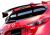 饻KNIGHTSPORTS (Mh) MAZDA(UƱo,۹F,w۹F) Mazda3(3,۹F3,Jɩ,M3,AXELA,SkyActiv,йŤ,Skyactiv-D,BM,BM2FS,BMEFS,BM5FS,BM5AS,BM5FP,BM5AP,BYEFP) TʤOɯŧ˹s  Rear Roof Spoiler wl KZD72333