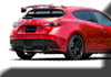 饻KNIGHTSPORTS (Mh) MAZDA(UƱo,۹F,w۹F) Mazda3(3,۹F3,Jɩ,M3,AXELA,SkyActiv,йŤ,Skyactiv-D,BM,BM2FS,BMEFS,BM5FS,BM5AS,BM5FP,BM5AP,BYEFP) TʤOɯŧ˹s Rear Bumper Cover(ᬦa) KZD74332