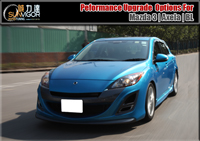 MAZDA3 | M3 | AXELA  (BL,BLFFW,BLEFW,BL5FW,BLEAW,BLFFP,BLEFP,BL5FP,BLEAP,Istop,SkyActiv) modification car performance tuning motorsports automotive racing automovtive part |  brands include : AUTOEXE | KNIGHTSPORTS | RACING BEAT | SPLITFIRE | KENSTYLE | DAMD | FUJISUTBO | ODULA | MAZDASPEED | GARAGE VARYBody Styling Kits (Aero Body Kits),Bonnet Hood,Air Flow Intake Hood Vent Bonnet Scoop,Front Nose,Front Bumper and Grill (with LED Daytime Running Light Set),Front Grill,Side Skirt Extension Splitter Set,Rear Bumper Cover,Rear Under Tail Filler Panel,Rear Lip Under Spoiler,Rear Diffuser Spoiler Splitter,Rear Roof Spoiler,Rear Truck Lid,Rear Trunk Spoiler Lip,Rear Truck Tail Wing Spoiler,Carbonfirbre Bonnet Hood,Carbonfibre Front Bumper Lip Splitter,Carbonfibre Interior Panel Set,Carbonfibre Side Skirt Extension Splitter,Head Light Garnish Eye Lid,Carbonfibre Door Pillar Garnish,Carbon Rear Bumper Lip Splitter,Carbonfibre Rear Diffuser Spoiler Splitter,Carbon Rear Truck Tail Wing Spoiler,Side LED Mirror,Carbon Shift Knob,Lowering Spring Kit,Sport Shock Damper Kit,Sport Coilver Suspension Kit,Adjustable Coilver Suspension Kit,Tie Rod End,Anti-Roll Bar(sway bar),Anti-Roll Bar (sway bar) Link,Upper Strut Tower Bar,Interior Floor Cross Bar,Lower Control Arm Bar,Tower Brace Set,Lower Under Member Brace Set,Rear Torsion Bar (Sway Bar),Sport Air Filter,Sport Air Induction Kit,Cold Air Intake System Kit,Carbonfibre Air Intake System (K&N filter),Premium Stainless Steel Exhaust Muffler (Oval Tip),Titanium + Stainless Exhaust Muffler,Premium Stainless Steel Exhaust Muffler Tip,Front Pipe,Exhaust Expansion Chamber Kit,Exhaust Manifold Header,Sport Big Brake Caliper Kit,Autoexe Brake Kit,Sport Brake Pad,Sport Disc Brake Rotor,Brake Line Kit,Brake Master Cylinder Brace,Brake Air Guide,Sports Clutch Wire,Sport Clutch Kits,Sport Flywheel,Limited Slip Diff (LSD),Sport Intercooler,Radiator,Intercooler Turbo Air Intake Silicon Hose Pipe Kit,Engine Mount,Leather Steering Wheel Trim Wrap Cover,Oil Filter,Oil Filter Cap,Bonnet Hood Strut Damper Kit,Sport Steering Wheel Kit,Leather Shift Knob,Leather Shift Knob,Carbonfibre Shift Knob,Short Helical Atenna,Windshield Wiper Blade,Wheel Lug Nuts Kit Set,Interior LED Light Set,Rebuilt Tuning Rotary Engine,LED Side Mirrow Cowl,Meter Hood,Shift Levers Paddler,Spark Plug Wire,Grounding Wire Cable,Earth System Kit