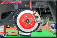 饻AUTOEXE  MAZDA(UƱo,۹F,w۹F) Mazda3(3,۹F3,Jɩ,M3,AXELA,SkyActiv,йŤ,Skyactiv-D,BM,BM2FS,BMEFS,BM5FS,BM5AS,BM5FP,BM5AP,BYEFP) TʤOɯŧ˹sw˹  Rear Brake Rotor Brake Disc ᭢O(٨L) MGJ5A55