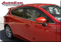 饻AUTOEXE MAZDA(UƱo,۹F,w۹F) Mazda3(3,۹F3,Jɩ,M3,AXELA,SkyActiv,йŤ,Skyactiv-D,BM,BM2FS,BMEFS,BM5FS,BM5AS,BM5FP,BM5AP,BYEFP) TʤOɯŧ˹sw˹ Sport Window VisorBʫB MBM0400