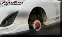 饻AUTOEXE MAZDA(UƱo,۹F,@T۹F) Mazda5(5,۹F5,M5,Premacy,Protege,iStop,SkyActiv,йŤ,CW,CWFFW,CWEFW,CWEFW) TʤOɯŧ˹sw˹ Front Disc Brake Rotor SeT eO(٨) MBL550S