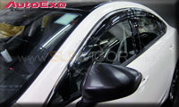 饻AUTOEXE MAZDA(UƱo,۹F,@T۹F) Mazda6(oUƱo6,6,۹F6,S,M6,ATENZA,SkyActiv,йŤ,Skyactiv-D,GJ,GJ2FP,GJ2AP,GJ5FP,GJEFP,GJ2FW,GJ2AW,GJ5FW,GJEFW) TʤOɯŧ˹sw˹ 3D Window Vent Visor 3DBʫqB MGJ0400