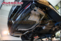 饻AUTOEXE MAZDA(UƱo,۹F,@T۹F) Mazda8(8,۹F8 ,M8,MPV,LW,LW,LY3P) TʤOɯŧ˹sw˹ Stainless Steel Exhaust Muffler()(Ʈ) MLY8Y00