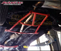 饻AUTOEXE MAZDA(UƱo,۹F) Mazda MX-5 (Roadster,Miata,Euno,NA,NA8C,NA6CE,NB,NB8C,NB6C) TʤOɯŧ˹sw˹ Lower Under Member Brace Set [M MNA471