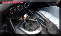 饻AUTOEXE MAZDA(UƱo,۹F,@T۹F) Mazda MX-5 RF (Roadster RF,Miata RF ,Euno,NDRF,NDERC)TʤOɯŧ˹sw˹ Titanium Shift Knob gXiY|(ƾY) A1342-22