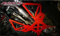 饻AUTOEXE MAZDA(UƱo,۹F,@T۹F) Mazda MX-5 (Roadster,Miata,Euno,NC,NCEC)TʤOɯŧ˹sw˹ Lower Under Member Brace Set [M MNC470