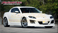 饻AUTOEXE MAZDA(UƱo,۹F,@T۹F) RX-8 (RX8,SE,SE3P,13B,Rotary,l(oʾ))TʤOɯŧ˹sw˹ Front Bumper Y(e]) MSW2000