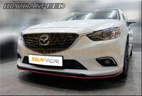 饻 MAZDASPEED (Mh)MAZDA(UƱo,۹F,@T۹F) Mazda6(oUƱo6,6,۹F6,S,M6,ATENZA,SkyActiv,йŤ,Skyactiv-D,GJ,GJ2FP,GJ2AP,GJ5FP,GJEFP,GJ2FW,GJ2AW,GJ5FW,GJEFW) TʤOɯŧ˹sw˹ Front Bumper Lip Spoiler YYB(e]eB) QGJ1-50-AH0-PZ