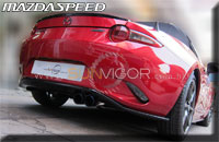 ձMazdaSpeed MAZDA(µ,Դ,һԴ) Mazda MX-5 (Roadster,Miata,Euno,ND,ND5RC)װװʵ¼ Rear Bumper Lip Spoiler βðȺ() QND150360