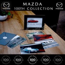 萬事得 Mazda 100週年紀念彩色明信片