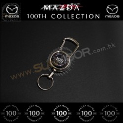 萬事得 Mazda 100週年紀念 MZRacing [100th] 鑰匙扣