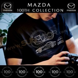 萬事得 Mazda 100週年紀念 [RX-VISION] 短袖T 恤 MD00W9A5