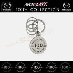 MAZDA 100th Collection Cast Metal Key Medallion MAZ002ESS100KC