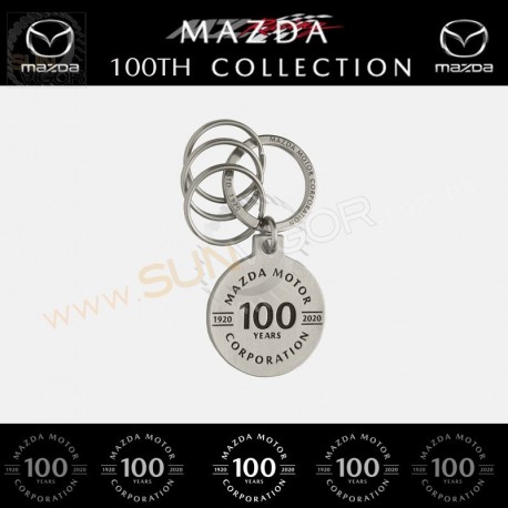 萬事得Mazda 100週年紀念系列鑄金屬鑰匙扣 MAZ002ESS100KC