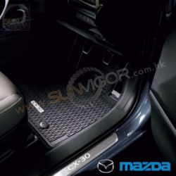 2020+ Mazda CX-30 [DM] Mazda JDM Waterproof Rubber Black Floor Mats Set