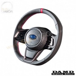 Damd D-Shaped Leather Steering Wheel SS359-GT
