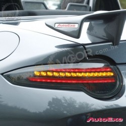 2016+ Miata [ND] MX-5 RF [ND-06S] AutoExe Black LED Tail Lights with Sequential Indicator MND2250