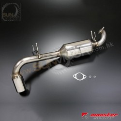 2018+ Suzuki Jimny Sierra [JB74] Monster Sport Exhaust Muffler [Type SP-X]