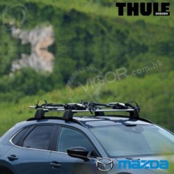 2020+ Mazda CX-30 [DM] Genuine Mazda Thule Roof Rack Bike Carrier DGH9-V3-840+84E