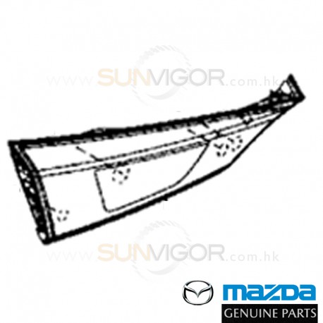 13-18 MAZDA3 [BM,BN] TRUNK LID LAMP [R], Genuine MAZDA OEM B45A-51-3F0 B45A-51-3F0