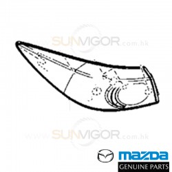 13-18 MAZDA3 [BM,BN] REAR LAMP COMBINATION [L], Genuine MAZDA OEM B45A-51-160