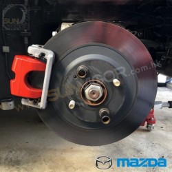 2016+ Mazda MX-5 [ND] Genuine Mazda x Brembo Red Brake Caliper [Rear] MJDBMND69100
