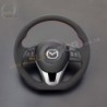 13-16 Mazda3 [BM, BN] AutoExe D-Shaped Leather Steering Wheel