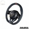 13-16 Mazda3 [BM, BN] Damd D-Shaped Red Center Line Ultra Suede Steering Wheel SS360MS