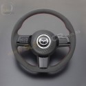 05-15 Mazda MX-5 Miata [NC] AutoExe D-Shaped Leather Steering Wheel