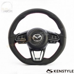 2017+ Mazda CX-9 [TC] Kenstyle D-Shaped Steering Wheel ME01