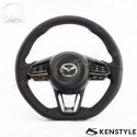 17-22 Mazda CX-9 [TC] Kenstyle D-Shaped Steering Wheel