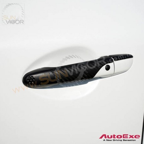 2017+ 马自达CX-5 [KF] AutoExe 碳纤维格调车门把手(拉手把) 贴 A00162X-20